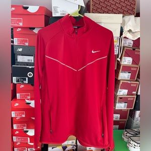 NIKE FULL ZIP RUNNING JACKET SZ L